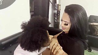 thick brazilian mami says, 'i'm signing to lil d with my big tits'