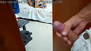 caught my stepsister masturbating, so hot 😏