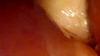 Pumped cock gives anal creampie pleasure