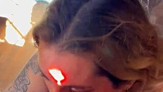 Blonde Latina Lover Enjoys Deepthroat and Facial. She Jumps on Cock for Amateur Fun.