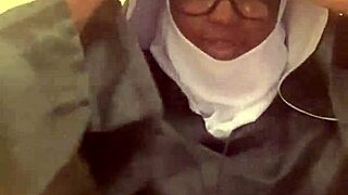 nun in hazelnut costume on halloween, ready for fun 😈