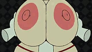 Chara gets her tits fucked hard and banged!