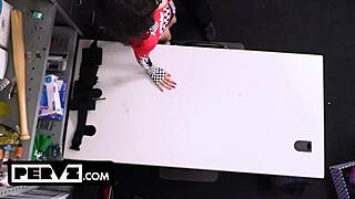 I submit naked to four guards in office domination