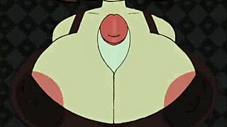 Chara gets her tits fucked hard and banged!