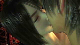 Intense fucking in final fantasy world