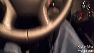 Risky Handjob For Hot Girl On Public Street