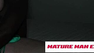 brunette milf christina sapphire sneaks for bareback with big black cock