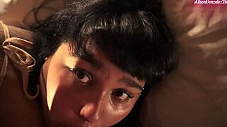 My Stepbrother Destroys My Throat With His Cock After Wrestling