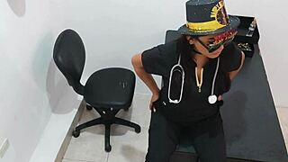 Inserted anal plug excitedly!