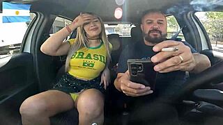 Beautiful transsexual in car causes trouble in buenos aires