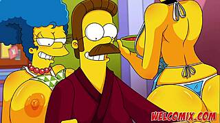 best simpsons porn cartoon moments
