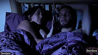 Hot Lesbians Sinn Sage and Aiden Starr Devour Each Other's Pussies! 😍