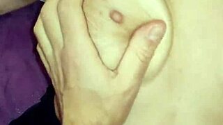 Stockings down, holes open, 'fuck me hard in close-up!'