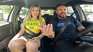 Beautiful transsexual in car causes trouble in buenos aires