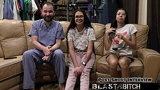 Stepsisters Aria Nicole POV Fucking in Hospital