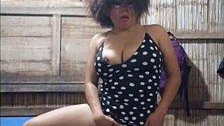 I lost a bet and sent my stepson homemade porn masturbating semi-naked.