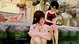 Detailed Gameplay In Harem Hotel 104 With Various Hotel Scenes