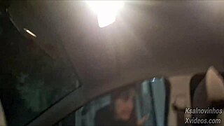 Risky Handjob For Hot Girl On Public Street