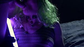 CATWOMAN'S NIGHT ADVENTURE WITH LATEX AND FISHNETS