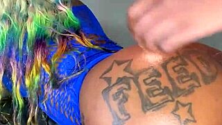 Best angles ever while taking big black cock with choking and gagging.