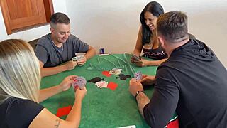 We invited friends for games, but really wanted wife swapping!