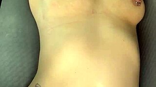 big booty hooker rides customer reverse cowgirl then takes cum in mouth