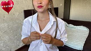 Ever Tried a Golden Shower with a Hot Russian Student?