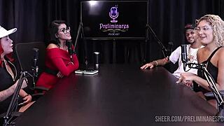 Melhores Momentos Do Lutero E As Tequeleiras Malucas No Preliminares Podcast Com Bia Hot - Parte 3 Watch On Sheer Red