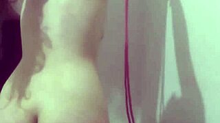 Sex slave serving her owner while he spanks her big ass 😈