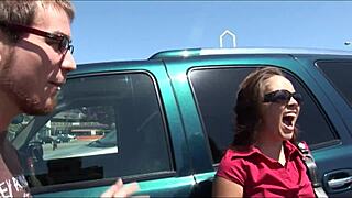 Brunette 18 Teen Blowjob And Fuck!