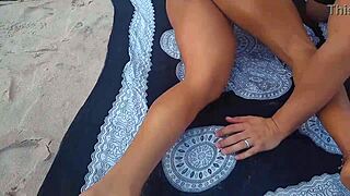 I went to the nudist beach for outdoor sex