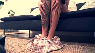 Cassidy Luxe rides Vince's huge cock