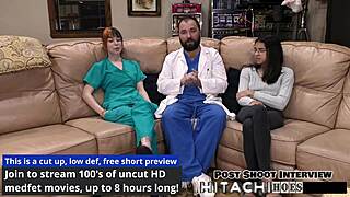 Lesbian Gets Intense Hitachi Orgasms in POV. Ditria Rose Shines Backstage! 😘