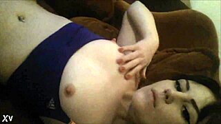 Innocent Brunette Fingering Outdoors?