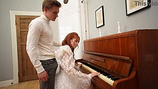 my piano teacher just fucks me instead of giving lessons!