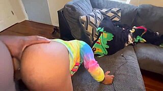 whore gags on bbc then takes it in ass and pussy for rent.