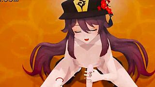 hu tao genshin impact ghost dance strip and sex mmd with blowjob dancing striptease small tits music creampie anime hentai