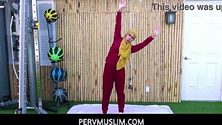PervMuslim Trainer Bangs Exotic Arabic Client Hard