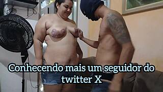 Intense meeting with follower who filled my wife with cum