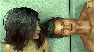 big tits bouncing in leap of faith erotic scene?