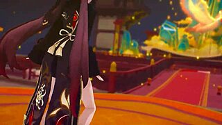 hu tao genshin impact ghost dance strip and sex mmd with blowjob dancing striptease small tits music creampie anime hentai