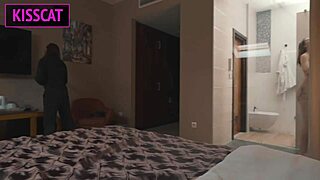 Birthday Gift For Cuck Husband: Hot Wifey Fucks Handyman In Hotel