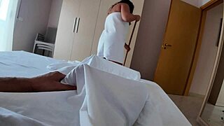 Stepson Dreams Of Naked Stepmom Giving Blowjob In Bedroom