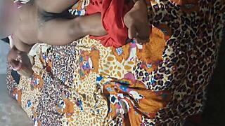 indian village bhabhi in a leaked video with local men