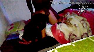 Black guy PUNISHES horny cuckold's SLUTTY wife in HARDCORE action