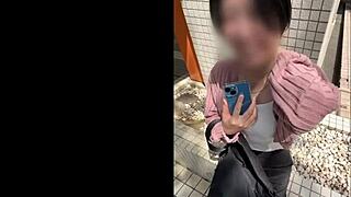 chinese asian girl performs on webcam. casual narrative of her daily routine.