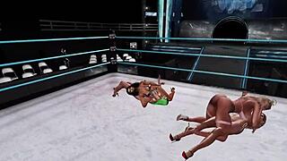 Who’s ready for a bikini contest in Virtual Pro Wrestling? Let’s go! 👙