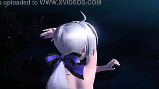Kagamine Rin, Meiko, and Haku in Knife Project Diva Nude Mod