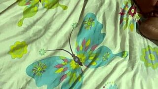 Drunk stepsister from party gets fingered in pussy and ass by me