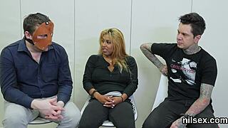 hey, why's this chick in anal asylum for brutal pain?